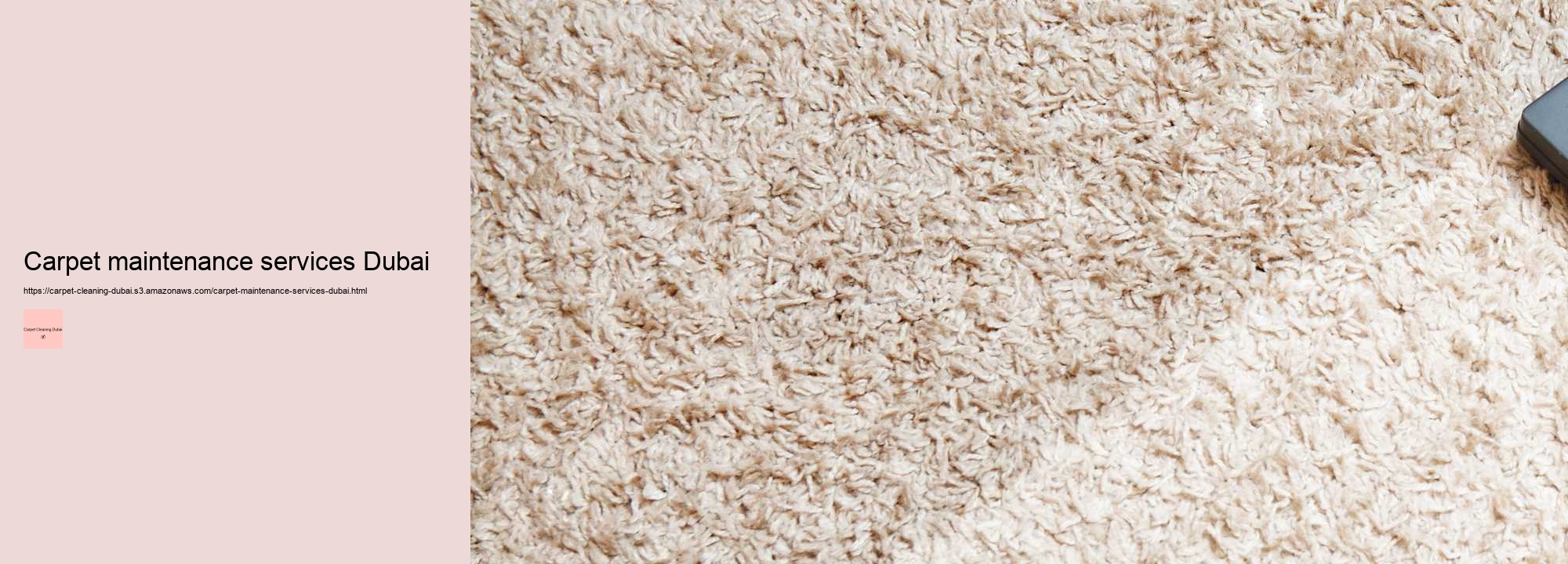 What is the Ultimate Solution for Stain-Free Carpets in Dubai? 