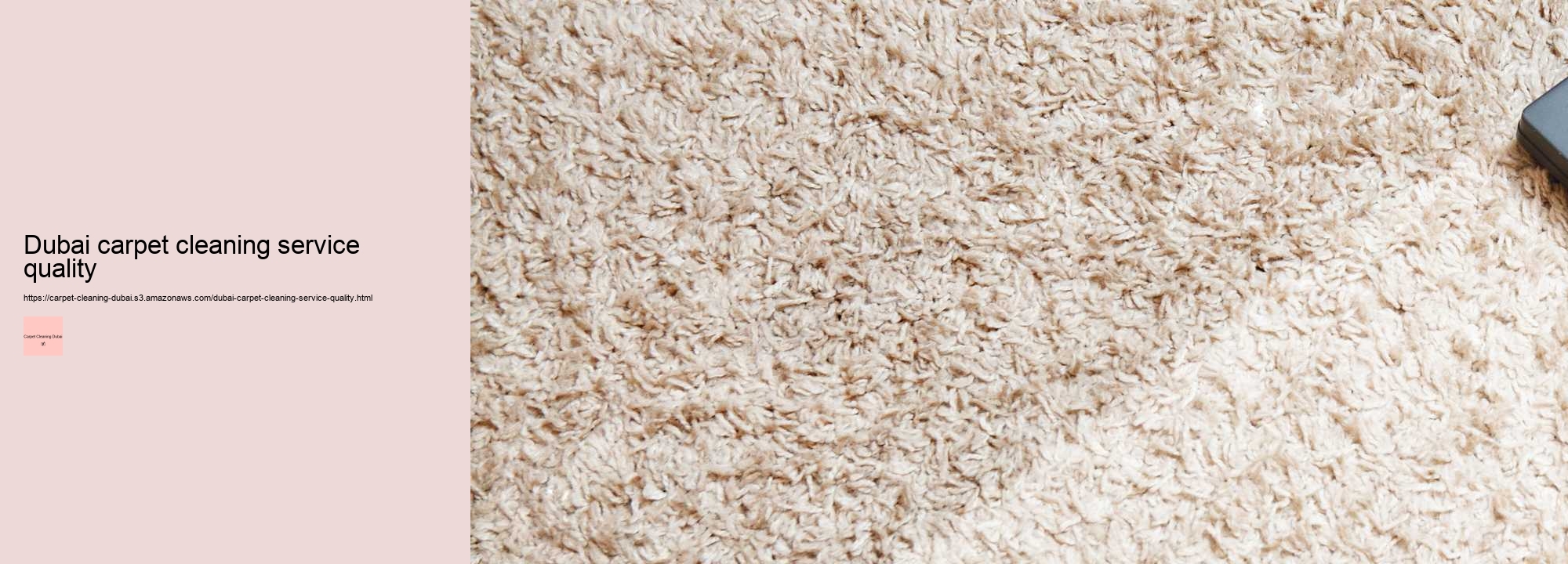 What is the Secret to Spotless Carpets in Dubai?